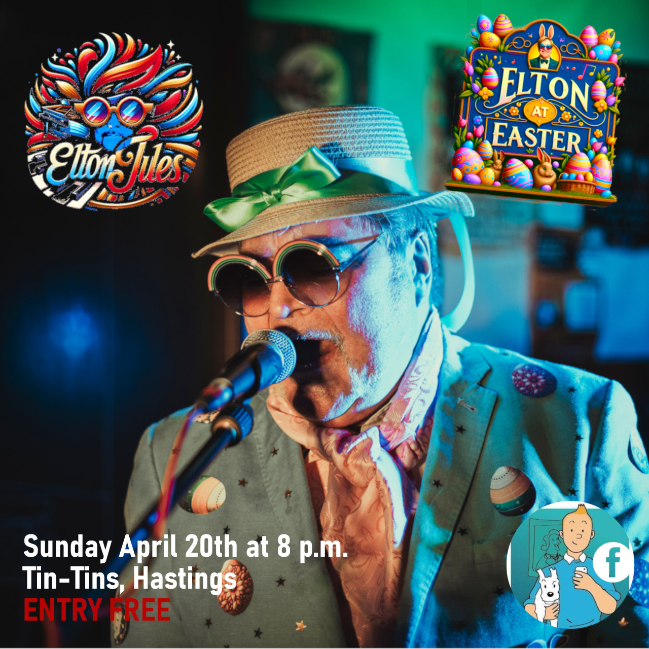 Elton Jules - Elton at Easter Ad